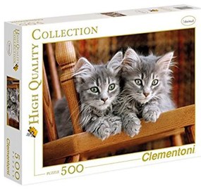 Clementoni - Пъзел High Quality Collection Kittens 30545 500 части