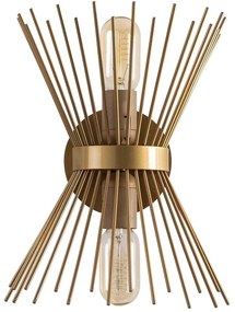 Стенна лампа в златисто Kirpi – Opviq lights