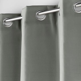 Сиво термо звукоизолиращо перде от микрофибър 135x180 cm Micropolar – douceur d'intérieur