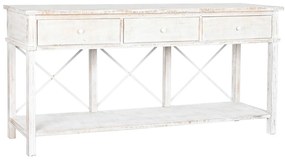 Console Home ESPRIT Бял Кафяв Черен Метал Ела 181 x 45 x 86 cm