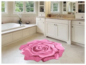 Килим Rose Duro, ⌀ 80 cm Pembe - Vitaus