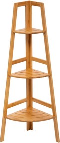Ъглова етажерка 5five Bambou, 3 нива