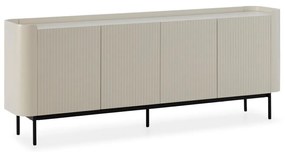 Кремав скрин 200x80x40 cm Willa – MOME