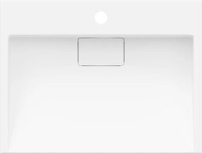 Mexen Ava плотностояща мивка от конгломерат 1/O 50 x 38 см, бяла - 23015001