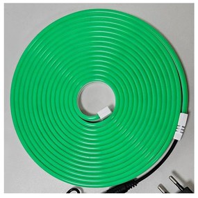 LED гъвкав неонов лента 10W 230V 5м IP65 зелена