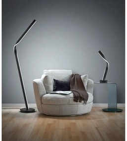 Черна LED подова лампа с метален абажур (височина 181 cm) Cicenza – CINQUE