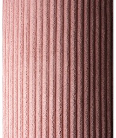 Розова детска възглавница за диван от рипсено кадифе Bolster – Wigiwama