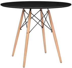 Маса Fiorino Round - Черна