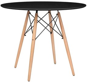 Маса Fiorino Round - Черна