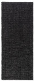 Черна пътека от юта 80x200 cm Bouclé - Hanse Home
