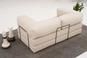 Троен диван Comfort, цвят Кремав