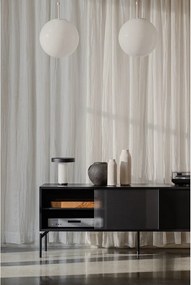 Черна маса за телевизор 160x60x42 cm Met – noo.ma