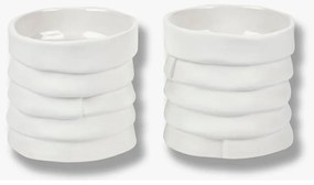 Порцеланови свещници в комплект от 2 бр. Ribbon - Mette Ditmer Denmark