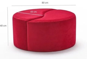 Червено столче Alis - Artie