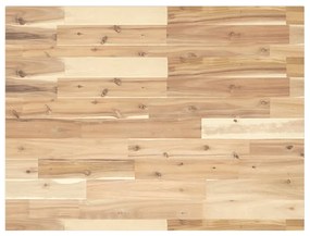 4008757 vidaXL Плот за маса, правоъгълен, 100x60x2 см, акация масив