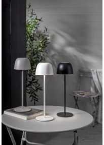 Сива LED настолна лампа (височина 21,5 cm) Bobby – Star Trading