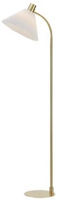 Подова лампа в бяло-златист цвят (височина 145 cm) Mira - Markslöjd