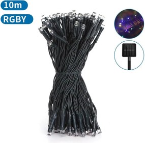 Aigostar - Соларен LED гирлянд 100xLED/8 функции, 12 м, IP65, многоцветен