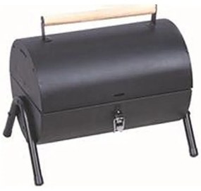 Барбекю Ziel Grill CG309, 41x28x36 см, Въглеродна стомана, Заключващ механизъм, Черен