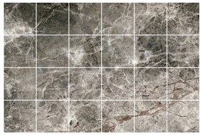 Комплект стикери за плочки 24 бр. 15x15 cm Marble Tiles Venezia - Ambiance
