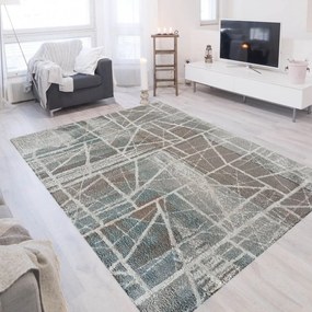 Скандинавски килим с геометрични шарки Широчина: 160 см | Дължина: 220 см