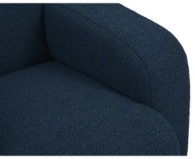 Тъмносин диван от плат букле 235 cm Molino - Micadoni Home