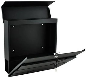 Модерна пощенска кутия в антрацит