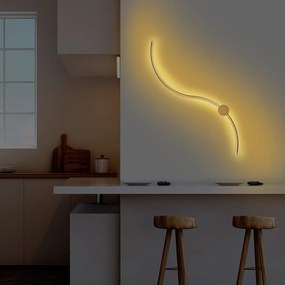 LED стенна лампа в златист цвят Uyan – Opviq lights