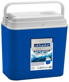 Хладилна кутия ATLANTIC, 24 литра, Охлаждане и Затопляне, Активна, 12V DC, 39х24х40 см, Син