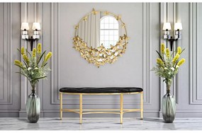 Огледало за стена в златисто Кръгло ново, ø 91 cm - Mauro Ferretti