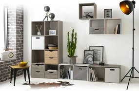 Рафт 5five Mix'n Modul, 6 отделения, MDF, 68x32x101 cm - Дървесен