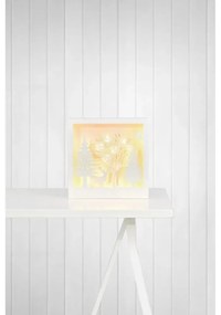 Бяла коледна светлинна украса Folkabo – Markslöjd