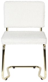 Бели трапезни столове в комплект от 2 броя Teddy Kink - Zuiver