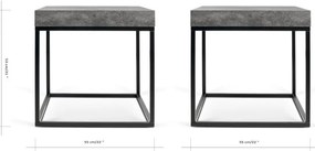 Малка маса за съхранение Petra - TemaHome