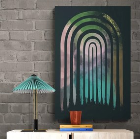 Картина на платно – Street art дъга Mid-Century