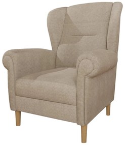 Светлокафяво кресло крило Swan – Ropez