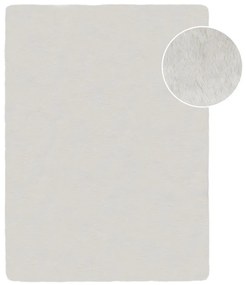 Бяла синтетична кожа 200x290 cm Ivy Luxury Fur – Flair Rugs