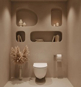 Поставка за тоалетна хартия Tomi 5809 Brush Nickle