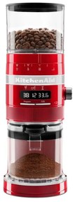 Електрическа кафемелачка Artisan KitchenAid 5KCG8433ECA, 150W, 340 g, 70 степени на смилане, Автоматично изключване, Apple Candy Red