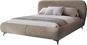 Тапицирано легло Мое-сребристо сиво-180 x 200