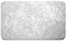 Светлосив килим за баня 45x75 cm Amber – douceur d'intérieur