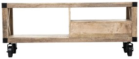 ТВ шкаф atmosphera Silas, 140x40x58,5 cm, Мангово дърво
