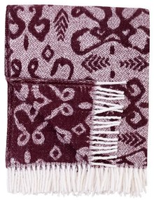Лилаво одеяло със съдържание на памук , 140 x 180 cm Mykonos - Euromant
