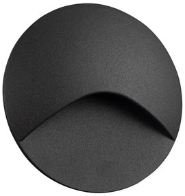 Kanlux 39134 - LED осветително тяло за стълбище EXIN LED/2,5W/230V 4000K IP65 антрацитно, кръгло