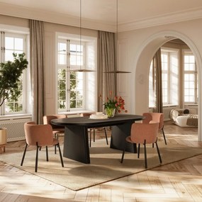 Трапезна маса от декор от ясен 100x200 cm Blair – MOME