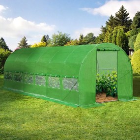 Голям градински политунел 4 x 6 м - височина 2,25 м