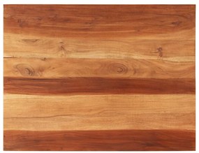 285986 vidaXL Плот за маса, акациево дърво масив, 15-16 мм, 70x90 cм