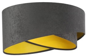 Универсален абажур GALAXY E27 Ø 45 см сив/златист