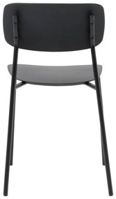 Черни трапезни столове в комплект от 2 бр. Kirkland – Unique Furniture