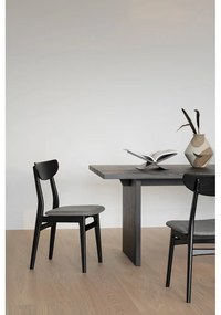 Черни трапезни столове в комплект от 2 броя Rodham - Rowico